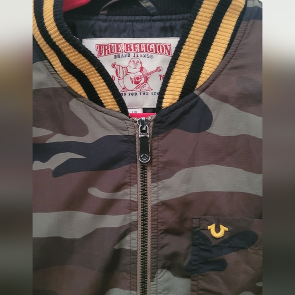 True Religion World Tour 2002 Camo Jacket Large-Very good condition - Picture 3 of 8